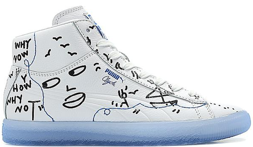 Tenisky a topánky Puma Clyde Mid Shantell Martin Biela | 365897-01