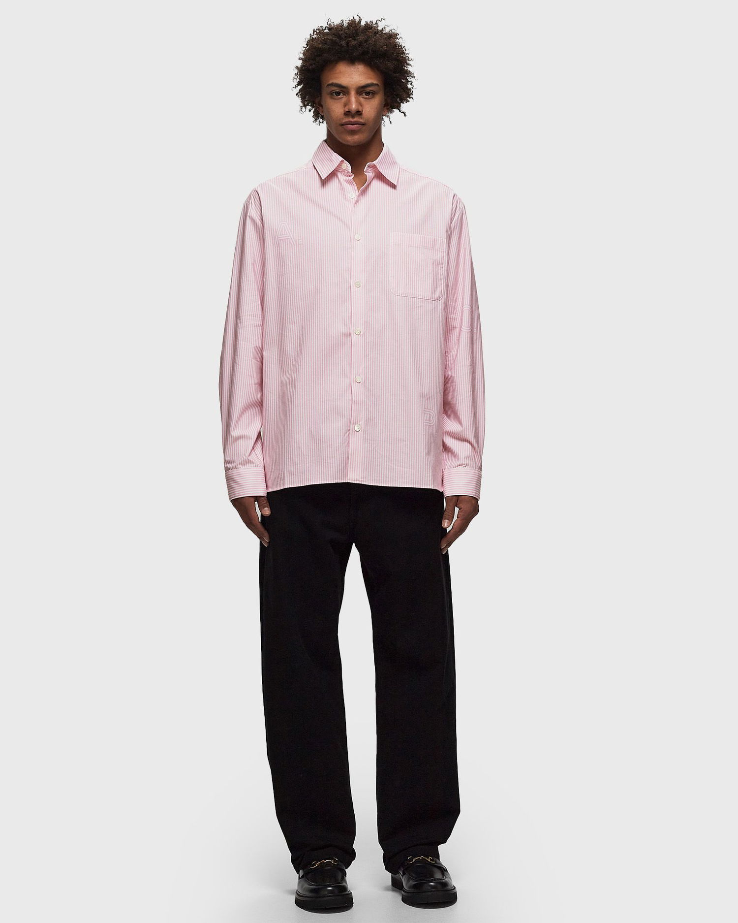 Košeľa A.P.C. Chemise Shirt Ružová | COGXW-H12532-FAA, 1