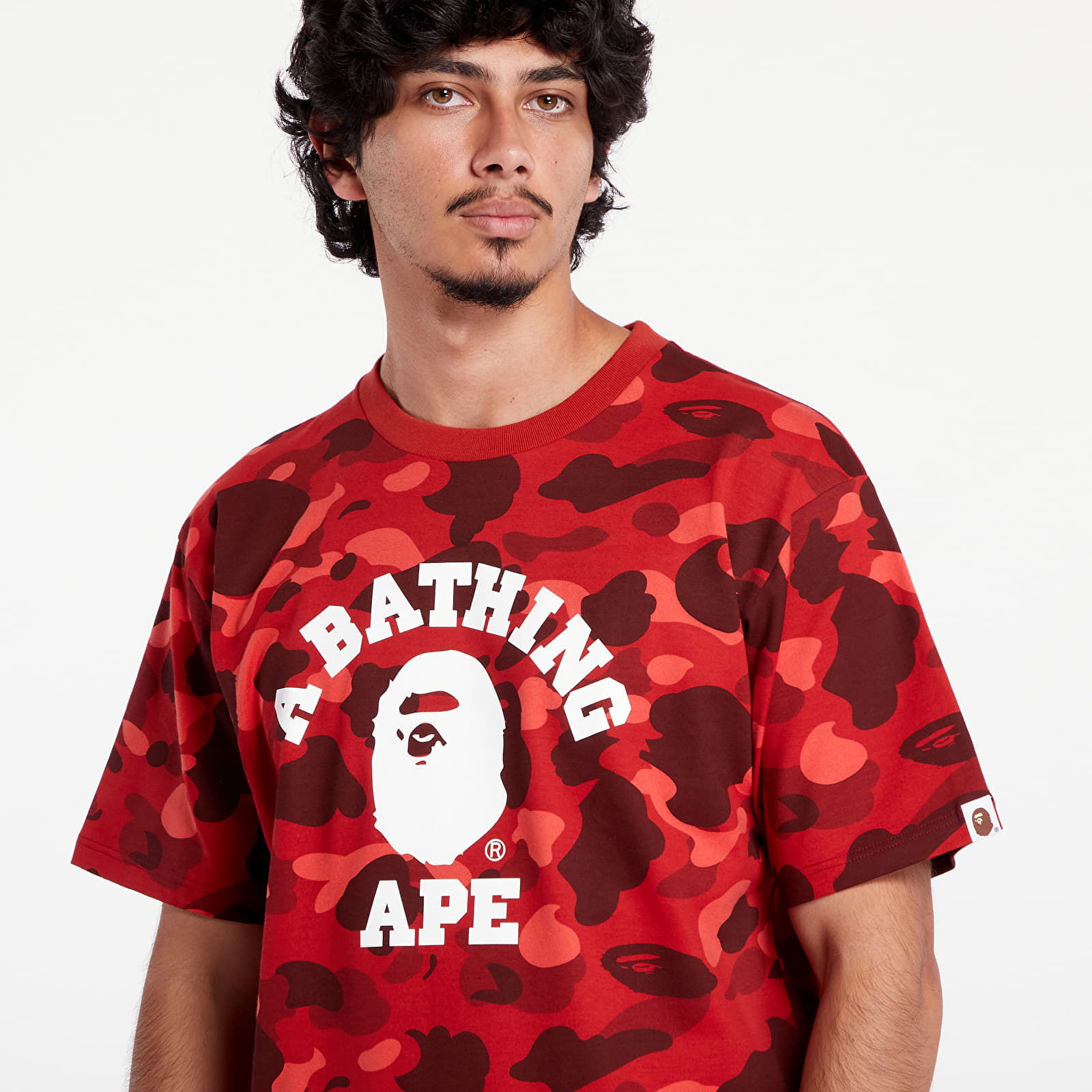 A Bathing Ape Colour Camo College T-Shirt