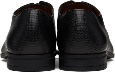 Oblečenie BOSS BOSS Structured Leather Derbys Čierna | 50499843, 1