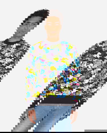Sveter BAPE Multi Camo Crewneck Čierna | 1G80 113 017 BLACK, 2