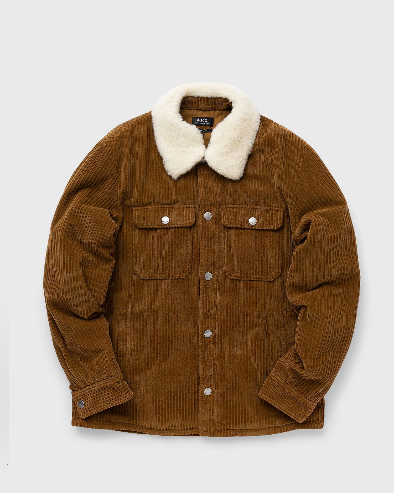 Bunda A.P.C. Alenzo Overshirts Hnedá | COEZQ-H02869-CAB, 0