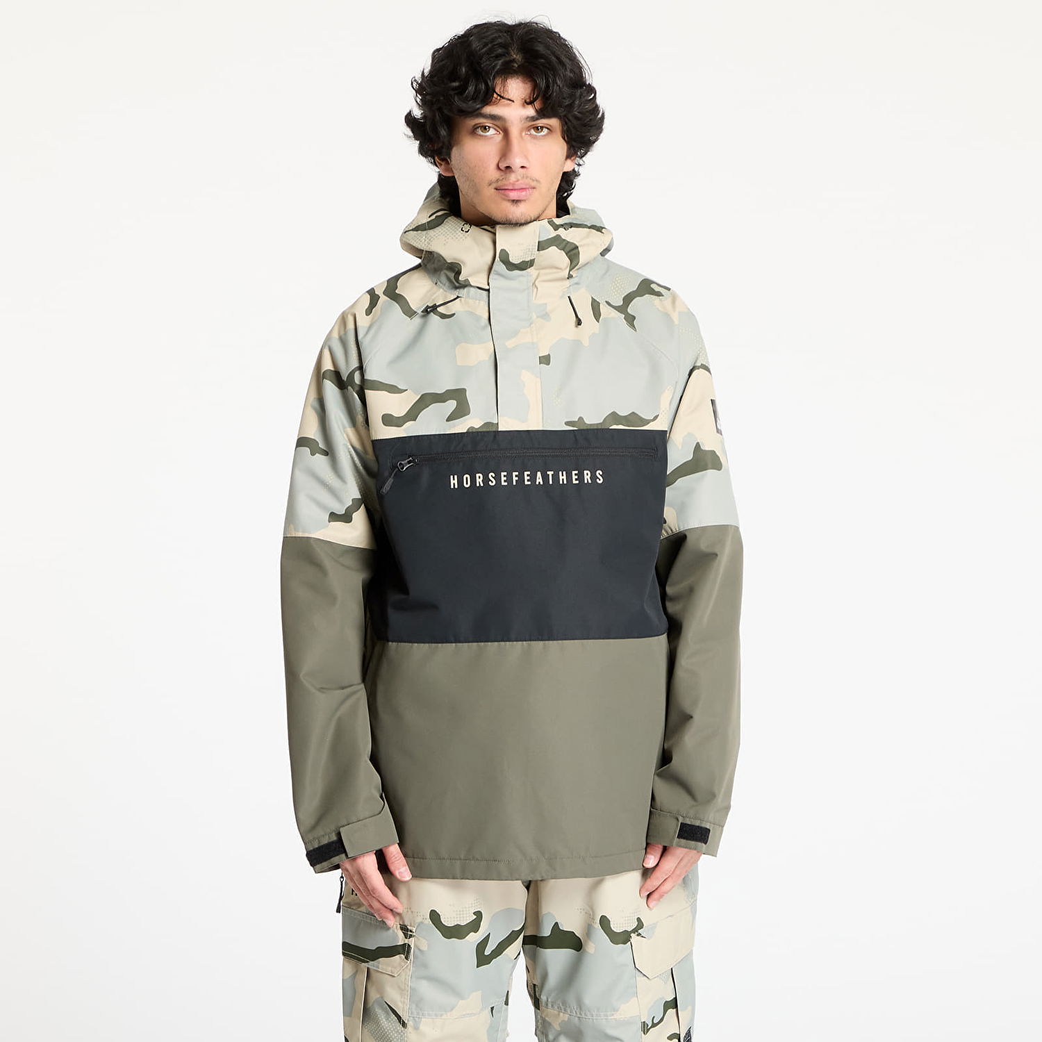 Vetrovka Horsefeathers Horsefeathers Donnie Anorak Jacket Rôznofarebný | OM319E, 0