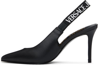 Tenisky a topánky Versace Jeans Couture Logo Scarlett Slingback Heels Čierna | E78VA3S52_EZPS62, 2