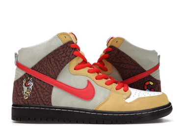 Tenisky a topánky Nike SB x Color Skates Dunk High "Kebab and Destroy" Rôznofarebný | CZ2205-700, 1