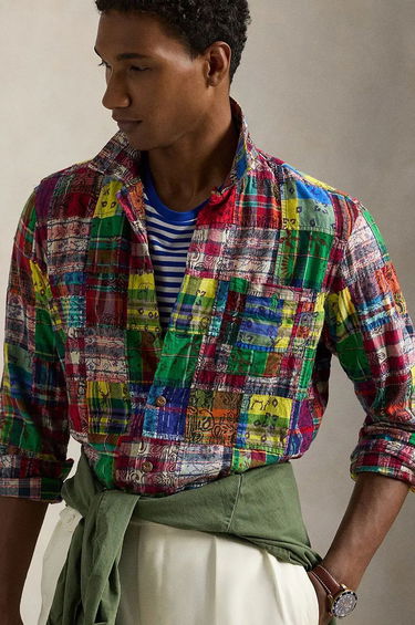 Košeľa Polo by Ralph Lauren Multicolor Patchwork Shirt Rôznofarebný | 710958256, 3