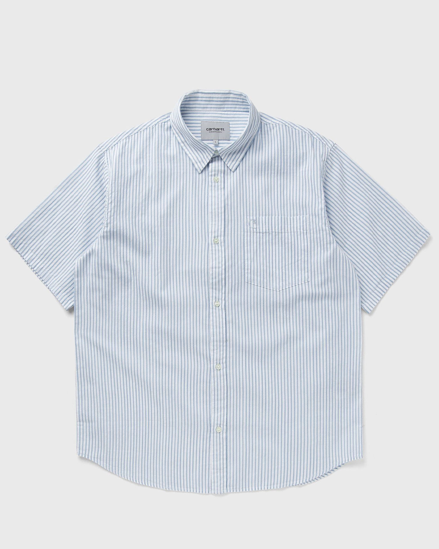 Košeľa Carhartt WIP Phelps Short Sleeve Shirt Modrá | I034532-2SS.XX, 1