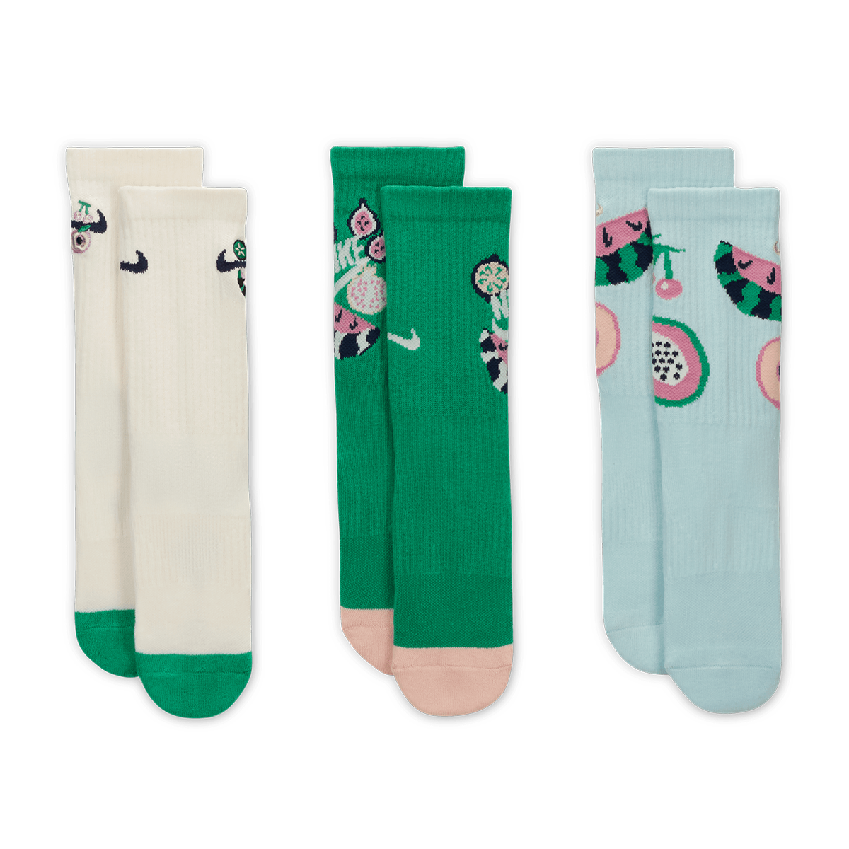 Ponožky Nike Nike Everyday Cushioned Crew Socks (3 Pairs) Rôznofarebný | HM6946-901, 0