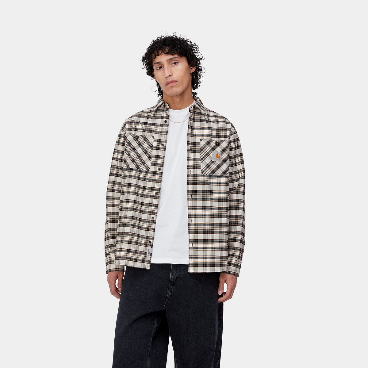 Košeľa Carhartt WIP L/S Solander Shirt Béžová | I031469_1GB_XX, 0