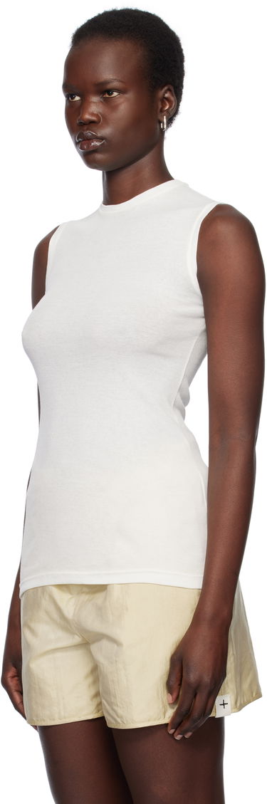 Tielko Jil Sander Jil Sander 3 Layers Tank Top Biela | J40FV0106_JTN356, 3