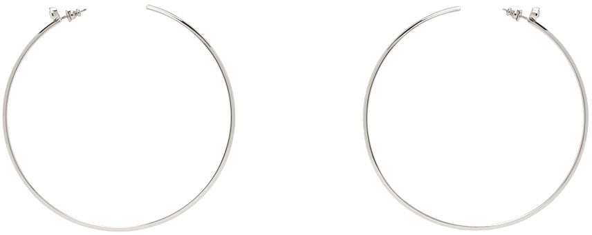 Amina Muaddi Maya Large Hoop Earrings