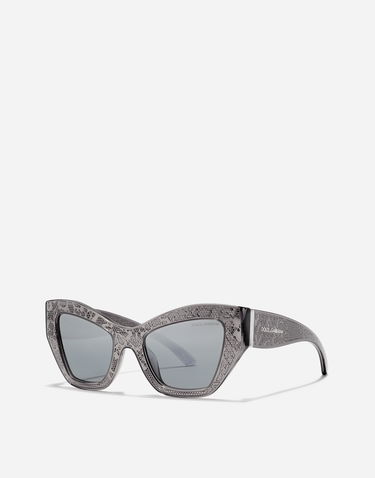 Slnečné okuliare Dolce & Gabbana Dolce & Gabbana DG Lace Sunglasses Metalická | VG4494VP06G9V000, 2