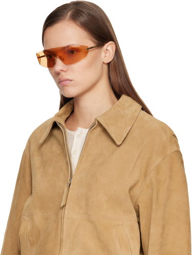 Slnečné okuliare Bottega Veneta Mask Metal Sunglasses Oranžová | BV1299S-002, 3