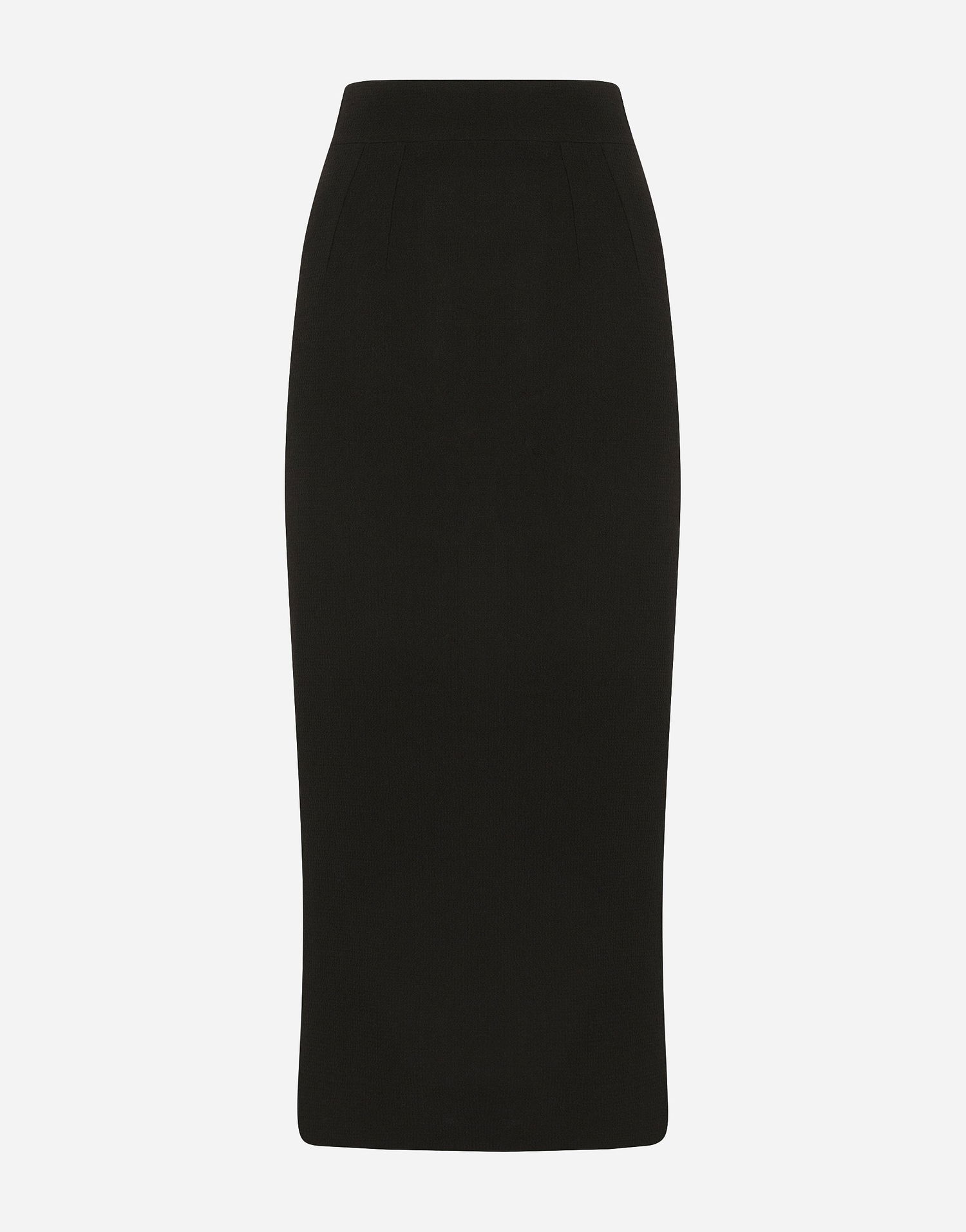 Sukňa Dolce & Gabbana Dolce & Gabbana Virgin Wool Pencil Skirt Čierna | F4BZBTGDCL2N0000, 0