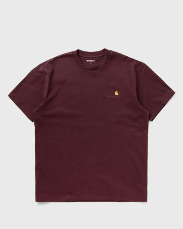 Tričko Carhartt WIP American Script T-Shirt Vínová | I029956-33K.XX, 2