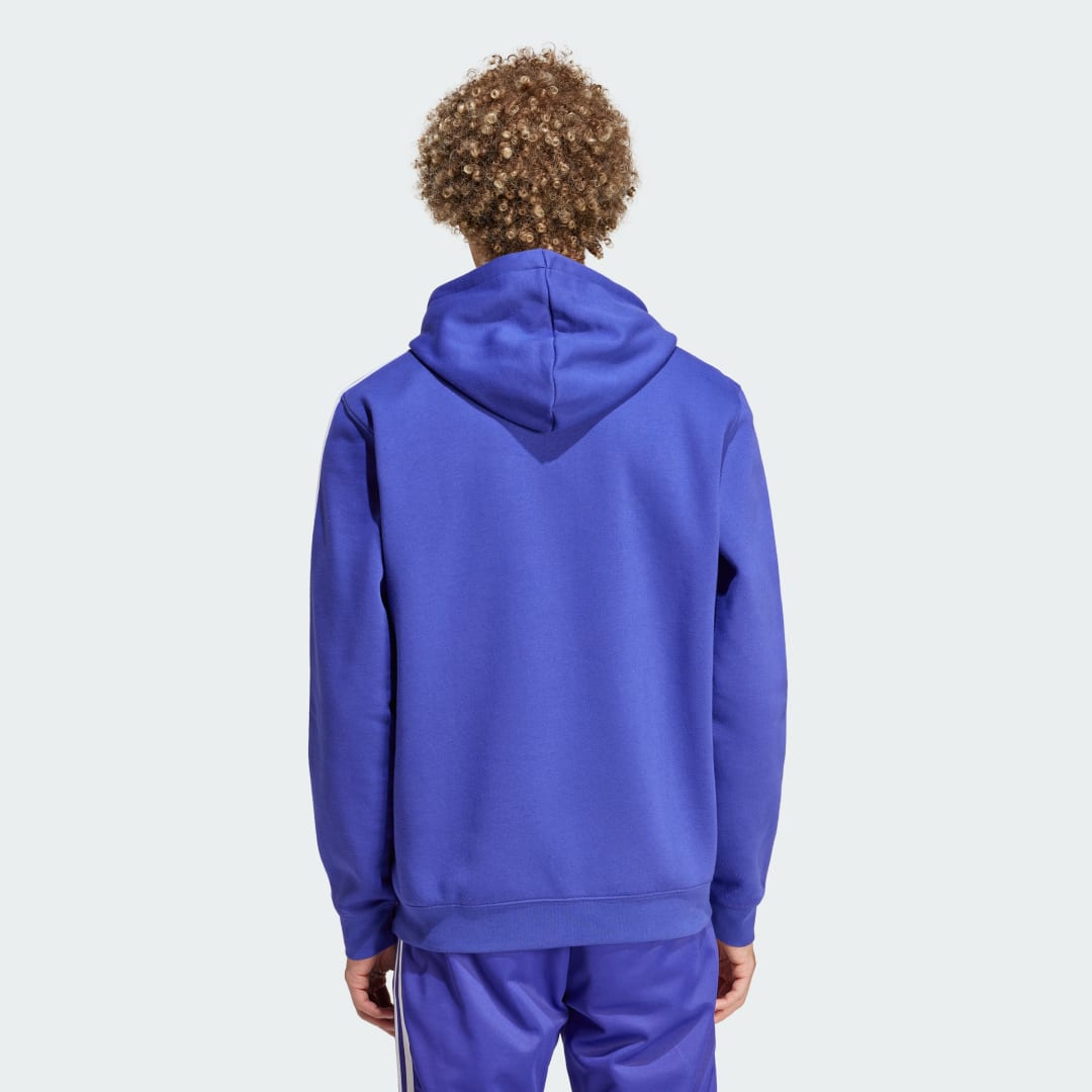 Mikina adidas Performance Men's Classics 3-Stripes Hoodie Modrá | IR9871, 1