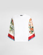 Dolce & Gabbana Floral Print Short Sleeve T-Shirt
