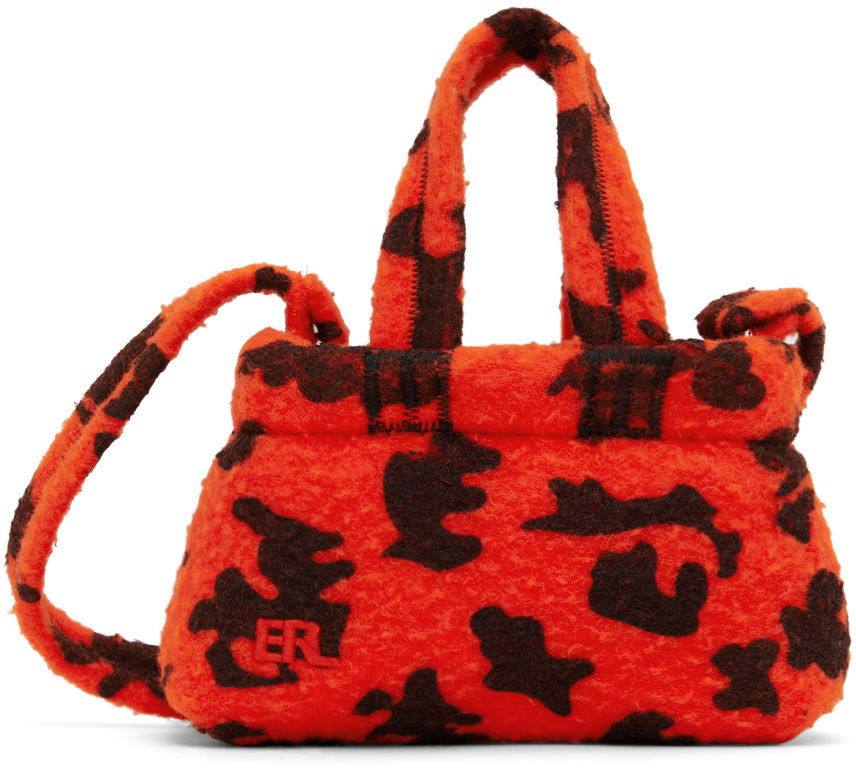 Tote bag ERL ERL Mini Puffer Tote Bag Oranžová | ERL07K243, 0