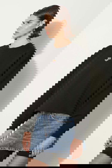 Mikina KENZO Kenzo Lucky Tiger Regular Plain Sweatshirt Čierna | FE52SW1484MF.99J, 3