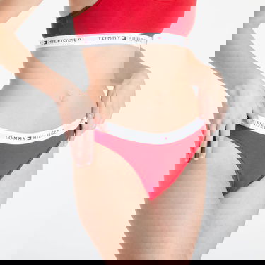 Nohavičky Tommy Hilfiger Icon 2.0 Bikini Červená | UW0UW03836 XLG, 0