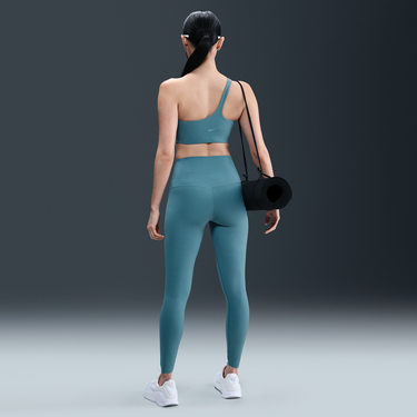 Legíny Nike 7/8 Ribbed Zenvy Leggings with High Waist and Gentle Support Tyrkysová | HF1443-006, 3