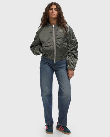 Bomber bunda Canada Goose Satin Full-Zip Bomber Jacket Zelené | 4904WT-9852, 2