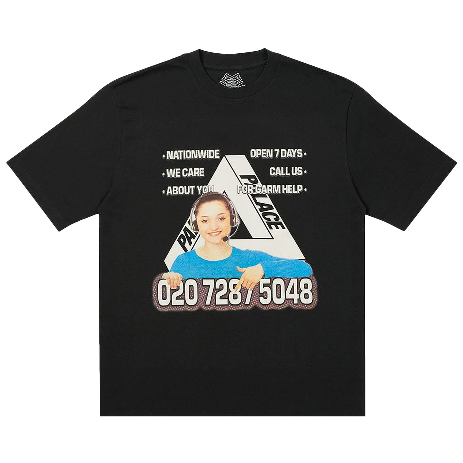 Tričko Palace Bell Man T-Shirt Čierna | P19TS003, 1