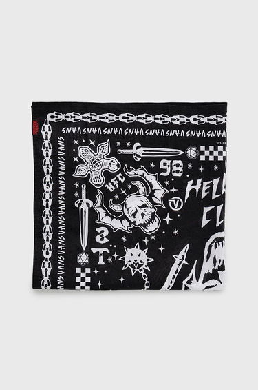 Šál Vans Vans Stranger Things Bandana Čierna | VN0007RSBLK1, 0