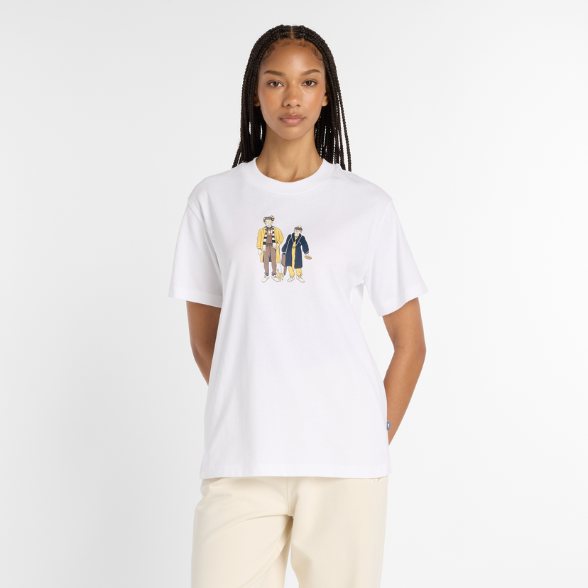 Tričko New Balance Women's T-Shirt Biela | NBWT53926WT