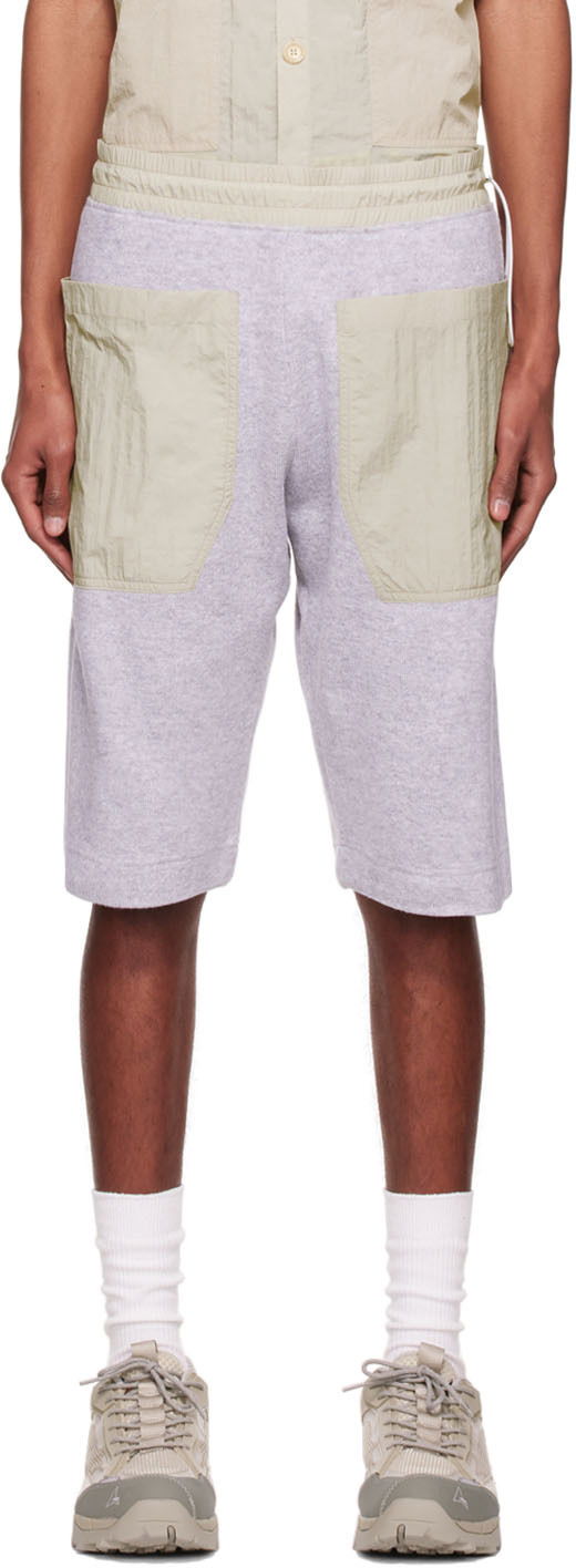 Šortky Ranra Cotton Panel Shorts Šedá | AMSS22SH012590020002, 0