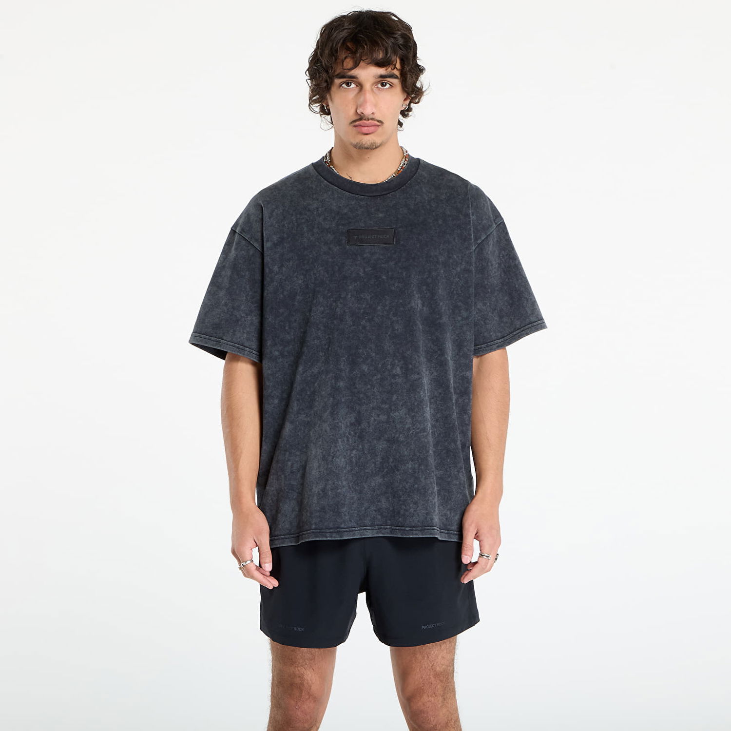 Tričko Under Armour Project Rock Hwt OS Tee Čierna | 6006763-001, 0