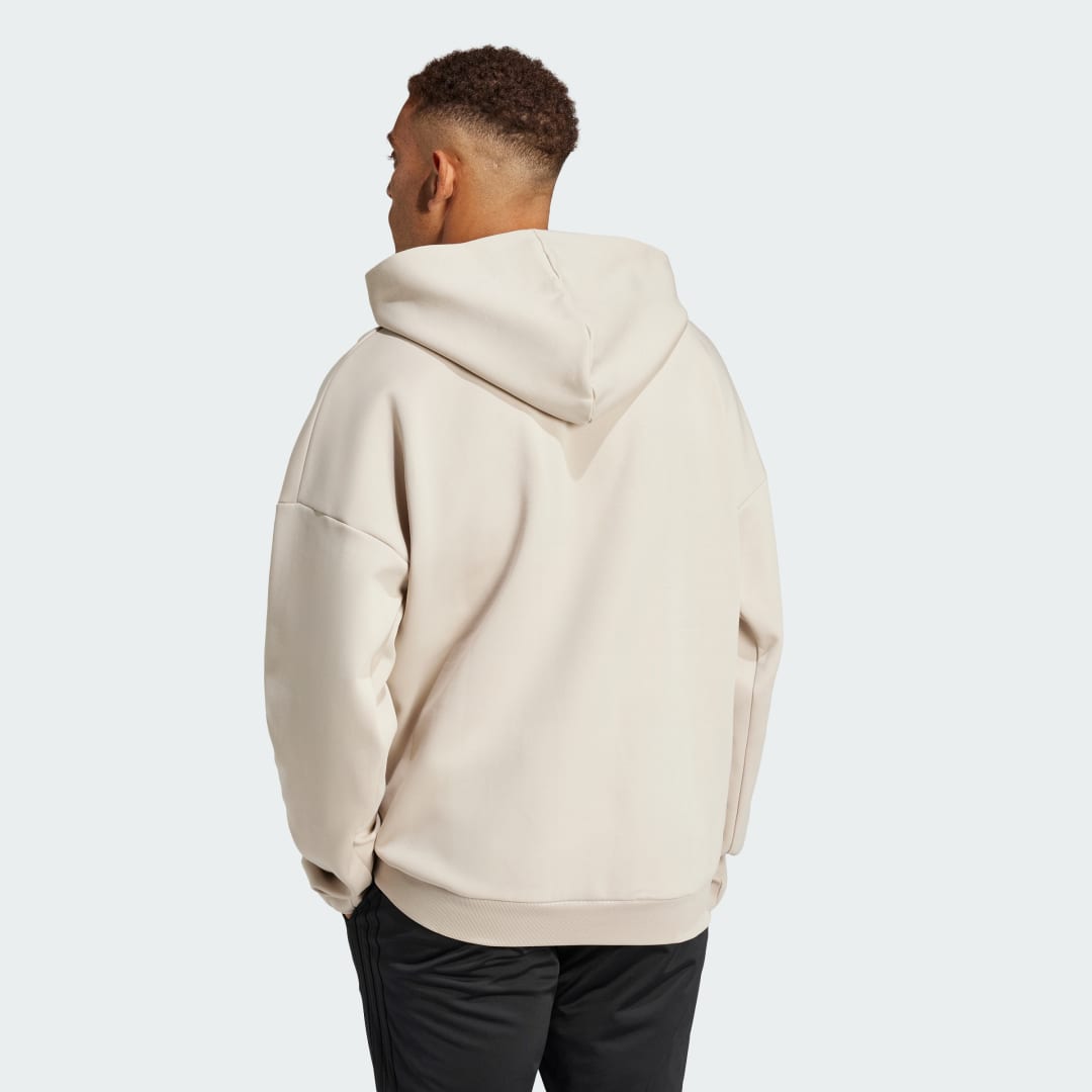 Mikina adidas Performance Fortnite x Future Icons Small Logo Hoodie Béžová | JV9951, 1