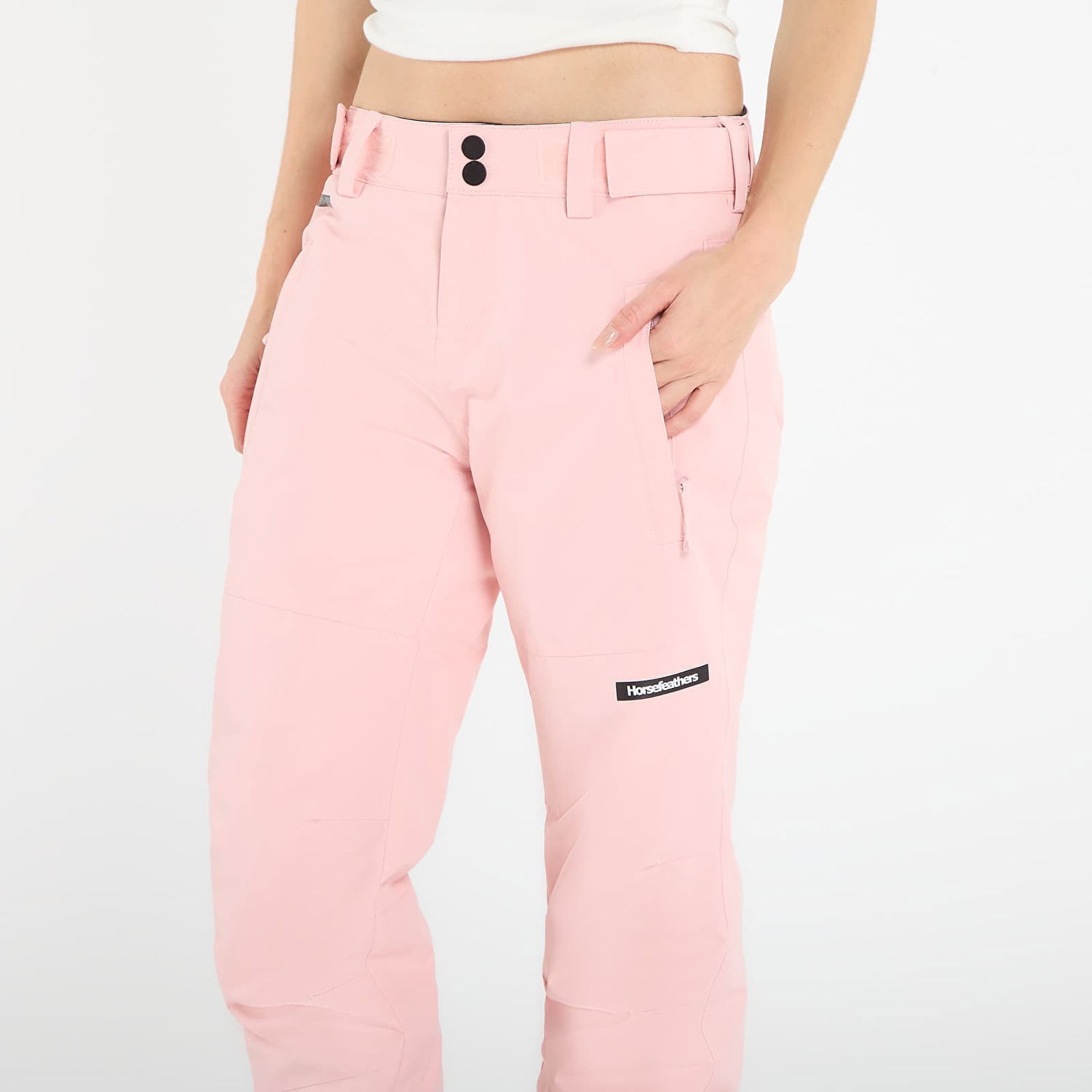 Nohavice Horsefeathers Ski Pants Diane Ružová | OW227G, 1