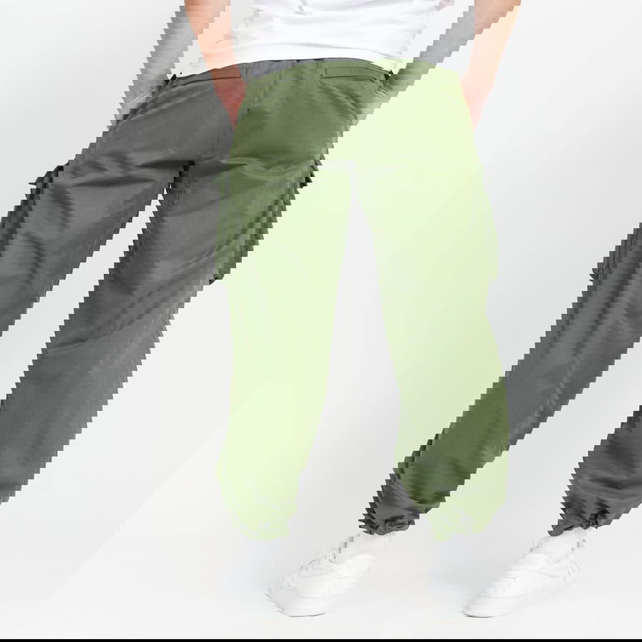 Cargo nohavice PREACH Cotton Baggy Pants Zelené | 2061076450, 1