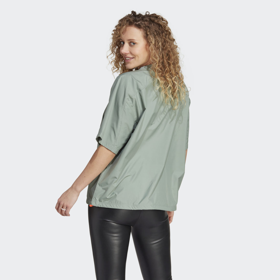 Tričko adidas Originals City Escape Loose-Fit Tee Zelené | IC0272, 1