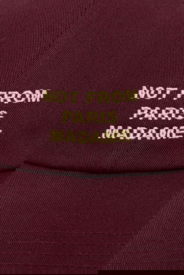 Šiltovka Drôle de Monsieur Drôle de Monsieur La Casquette Slogan Baseball Cap Vínová | I.CP151.CO138, 1