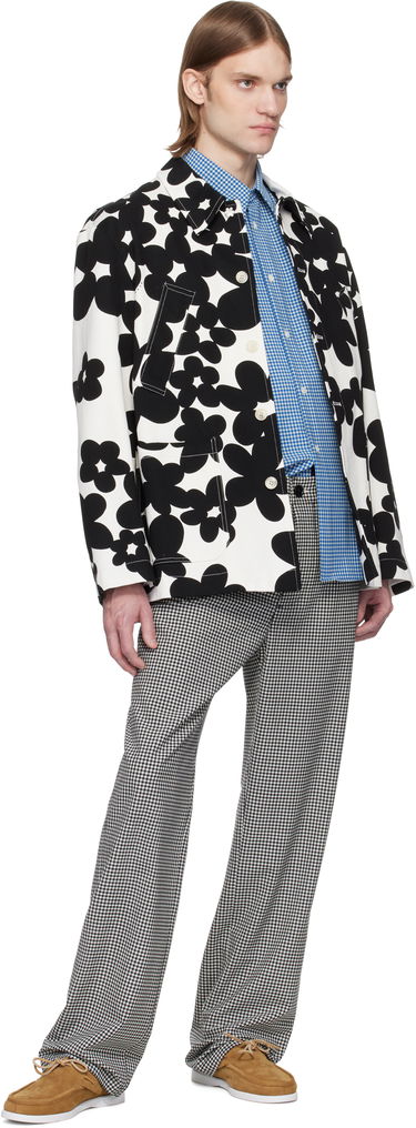 Nohavice Marni Marni Gingham Wool Blend Trousers Rôznofarebný | PUMU0285A0 UTP787, 3
