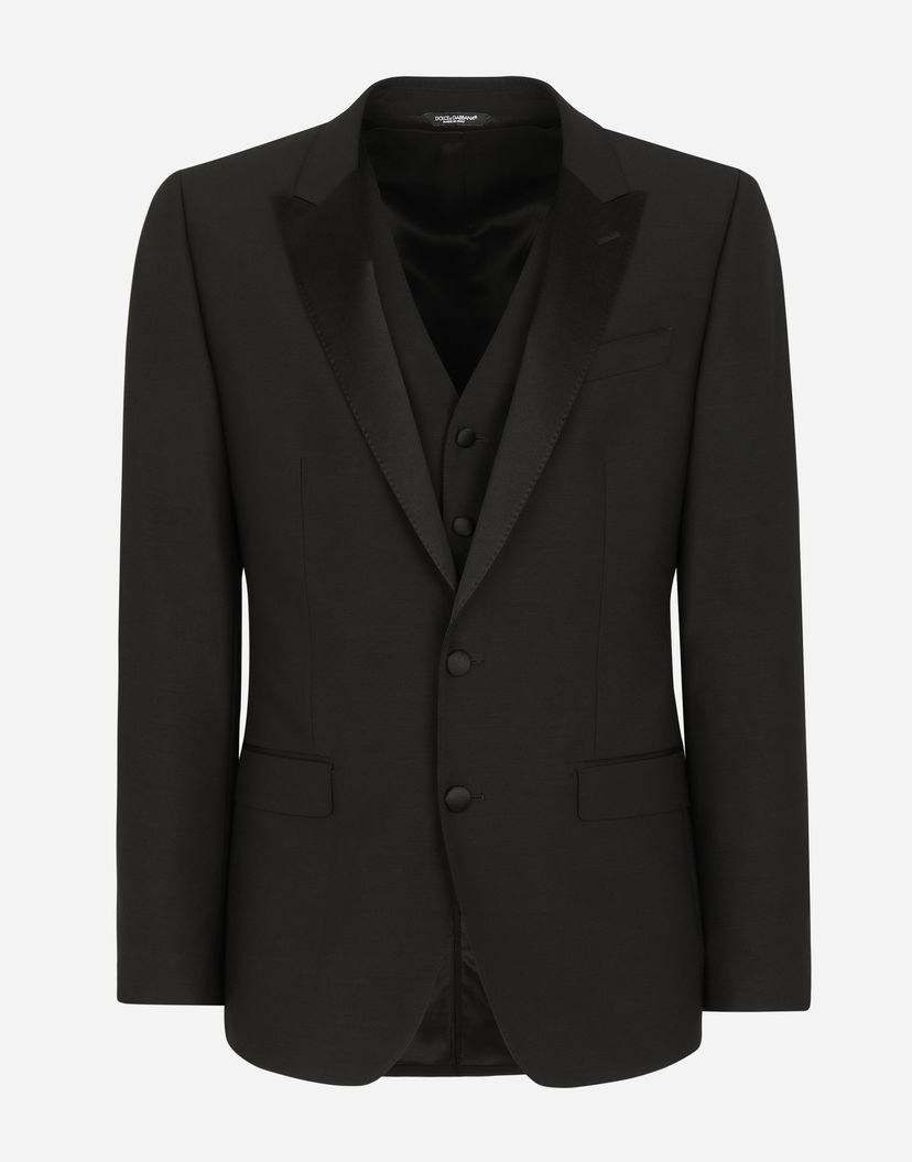 Bunda Dolce & Gabbana Dolce & Gabbana 3-piece Wool Suit Čierna | GK2WMTFU2OXN0000