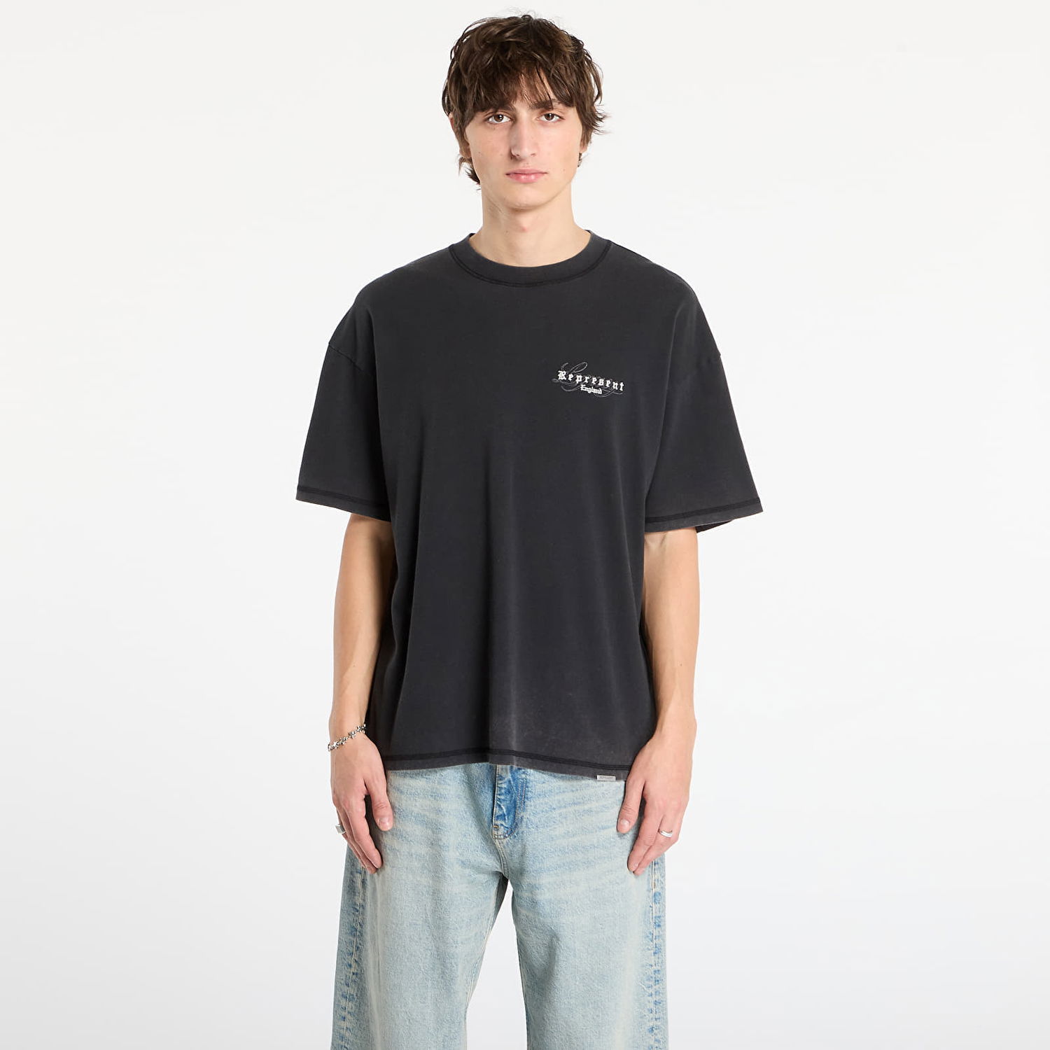 Tričko Represent Clo England Legacy T-Shirt L Čierna | MLM100178-06, 0
