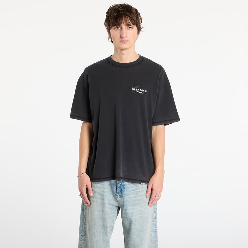 Tričko Represent Clo England Legacy T-Shirt L Čierna | MLM100178-06