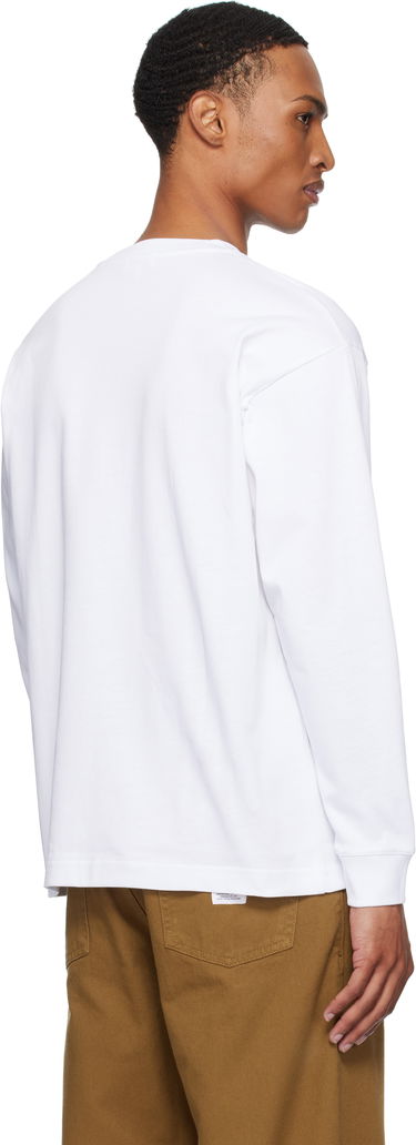 Tričko NORSE PROJECTS Norse Standard Heavy Loose Long Sleeve T-Shirt Biela | N10-0213, 2
