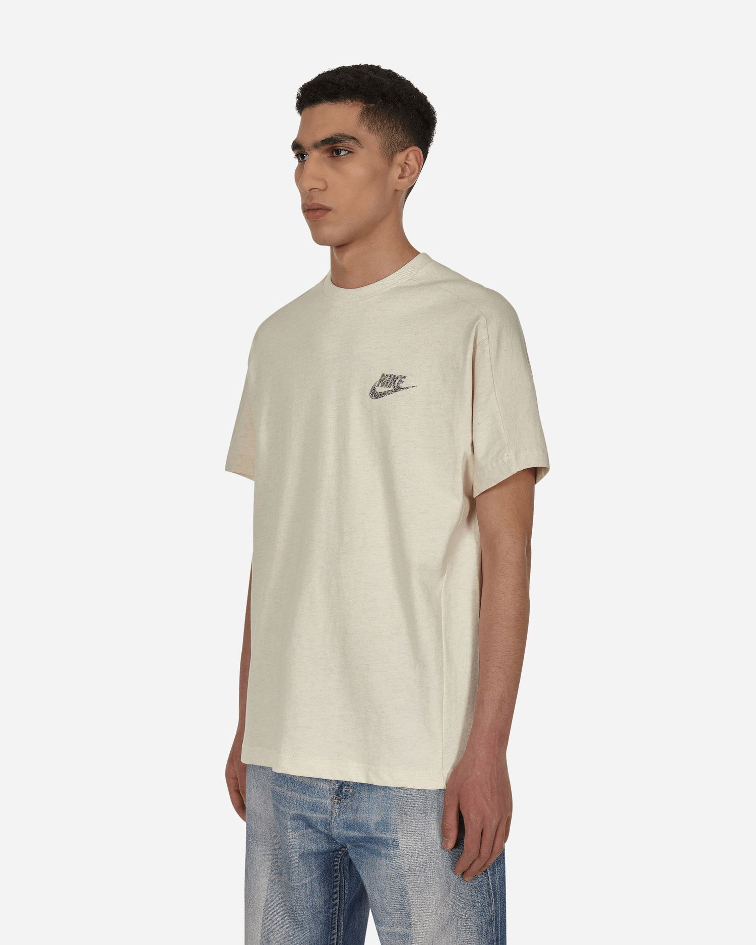 Tričko Nike Recycled Logo T-Shirt Béžová | DM5637-113, 1