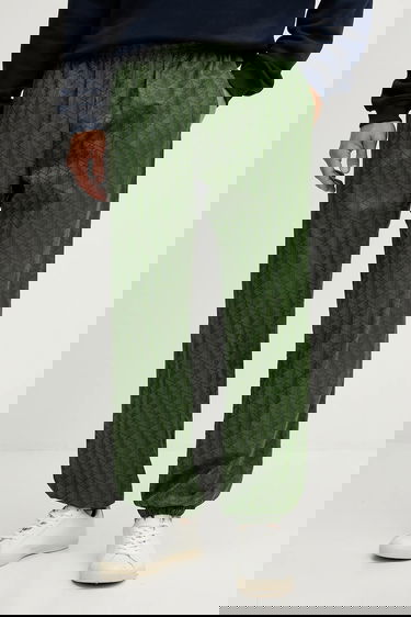 Tepláky Lacoste All-Over Print Joggers Zelené | XH8908, 0