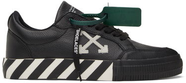 Tenisky a topánky Off-White Low Vulcanized "Black & White" Čierna | OMIA085C99LEA0011001, 0