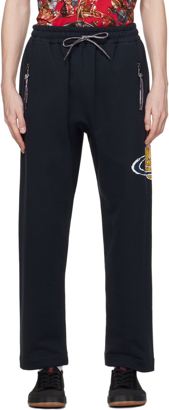 Tepláky Vivienne Westwood Time Machine Sweatpants Navy | 3J01000K-J0006-