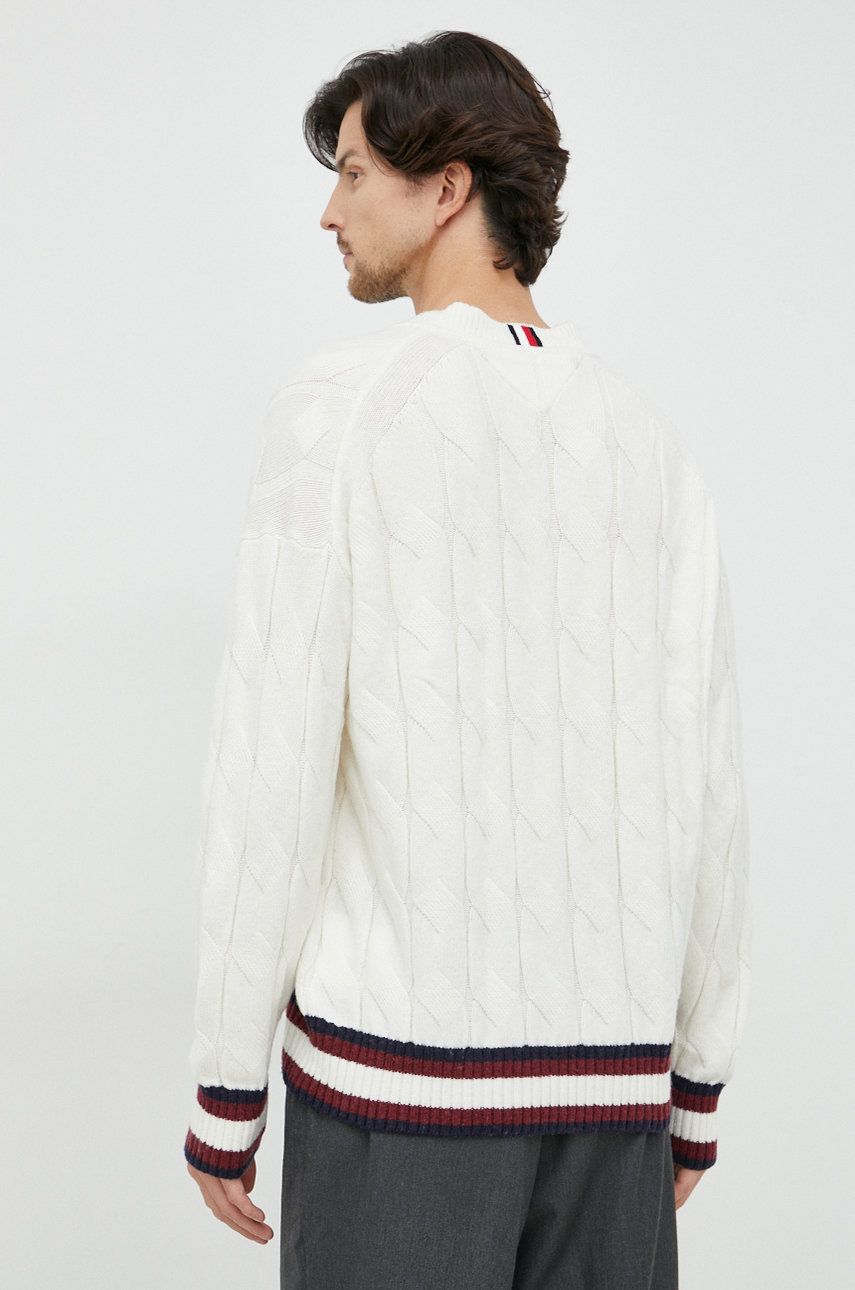 Monogram Cable Cricket Sweater