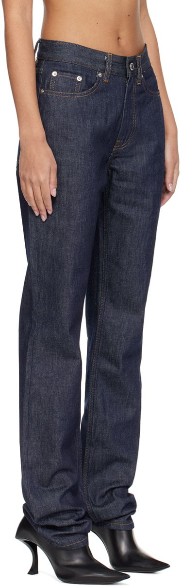 Džínsy Helmut Lang Slim Fit Jeans Modrá | O02DW202, 1