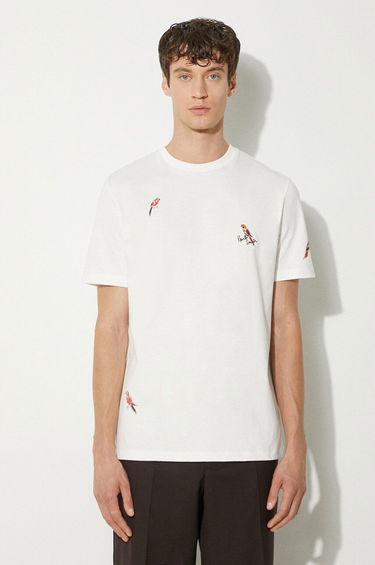 Tričko Paul Smith Paul Smith Bird Application T-Shirt Biela | M1R.919T.NP4322, 0