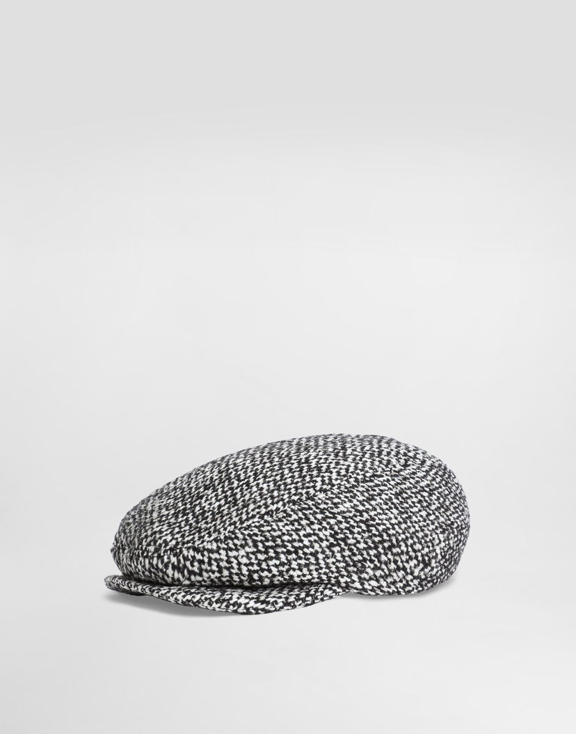 Šiltovka Dolce & Gabbana Dolce & Gabbana Wool Blend Dotted Flat Cap Rôznofarebný | GH587AFMZAJS8030