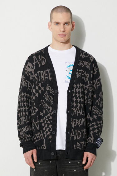 Sveter Ksubi Cardigan Heroism Čierna | MPS24KW005, 0